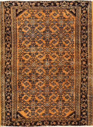 Scatter Sized Antique Persian Malayer Rug 50477 Nazmiyal