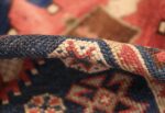 small antique caucasian kazak rug 48719 pile Nazmiyal