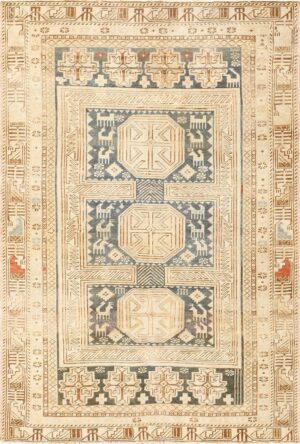 Small Antique Caucasian Shirvan Rug 50044 Nazmiyal