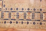 small decorative vintage caucasian carpet 48091 border Nazmiyal