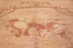 Vintage East Turkestan Khotan Rug 50497 Three Roses Nazmiyal