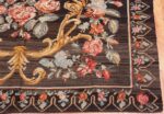 vintage turkish kilim rug 50517 corner Nazmiyal