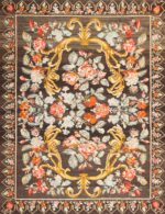 Vintage Turkish Kilim Rug 50517 Detail/Large View