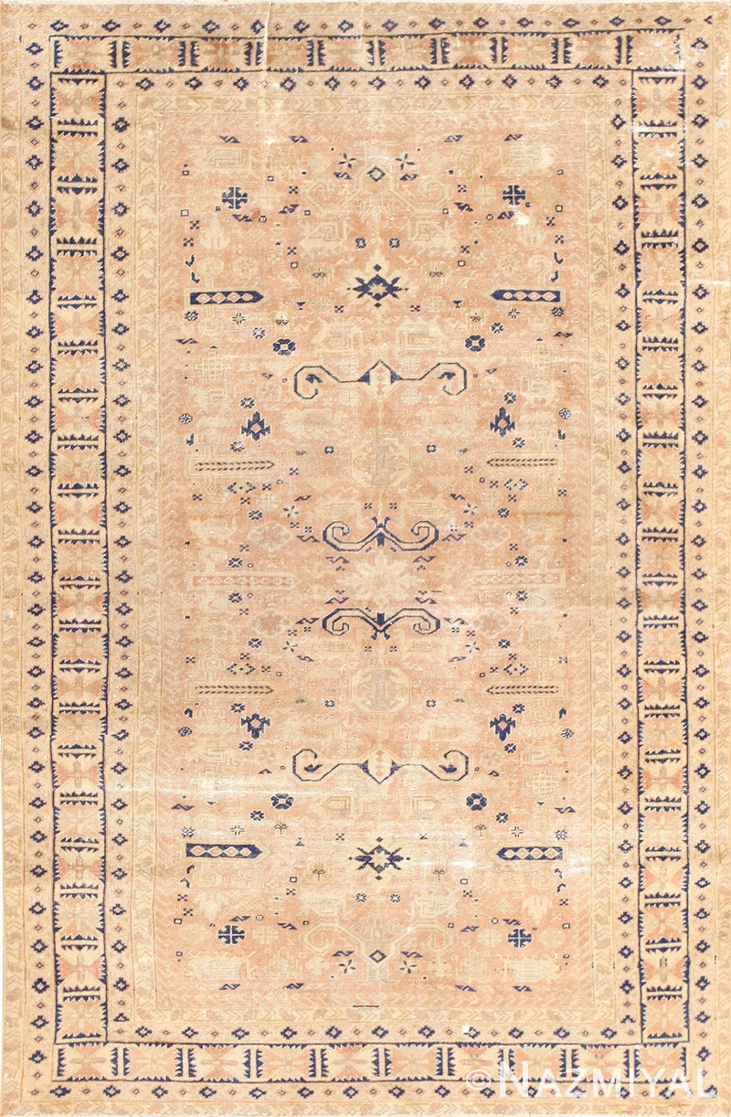 Small Vintage Caucasian Carpet 48091 Nazmiyal