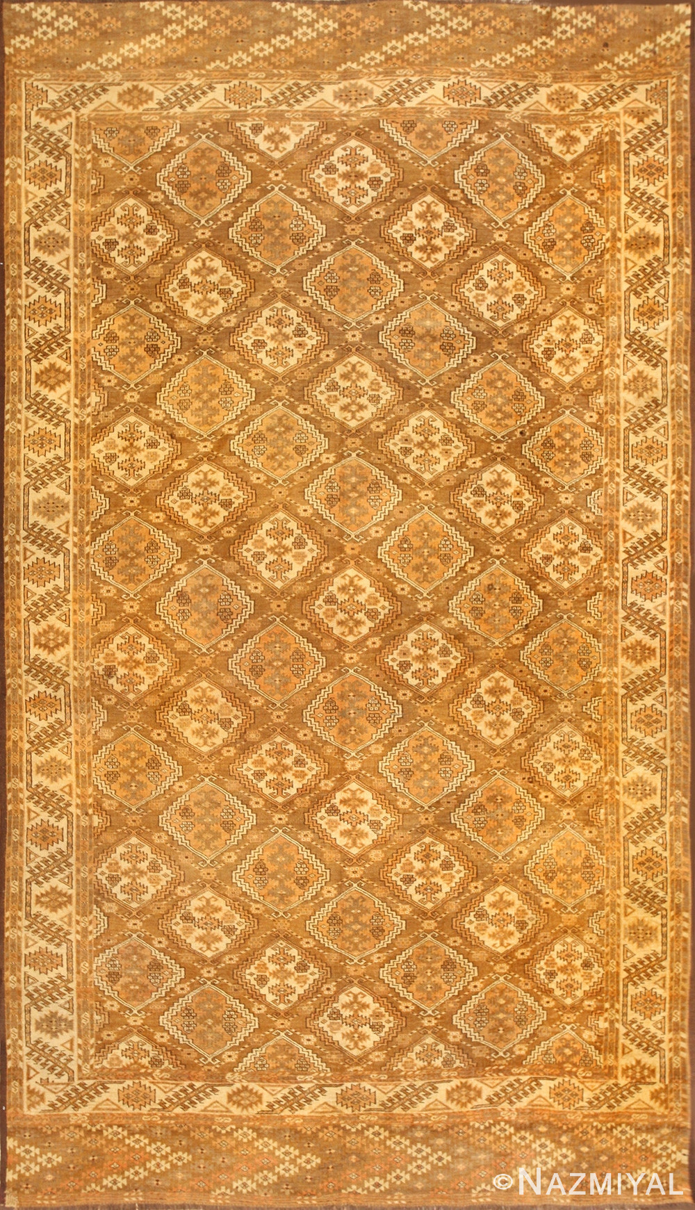 Vintage Afghan Rug 50500 Detail/Large View