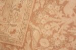 Weave detail Vintage Alabaster Persian Tabriz rug 50444 by Nazmiyal