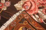 Weave floral vintage Turkish Kilim rug 50476 by Nazmiyal