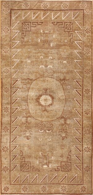 Antique East Turkestan Khotan Rug 48743 Nazmiyal