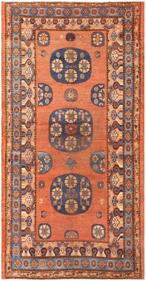 Antique East Turkestan Khotan Rug 50486 Nazmiyal