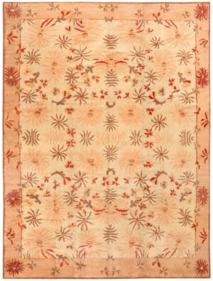 Antique Indian Agra Rug 50050 Detail/Large View
