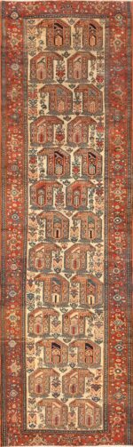 Antique Persian Malayer Runner Rug 50499 Nazmiyal