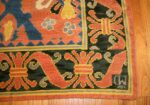 beautiful large size spanish vintage rug 48757 signature Nazmiyal
