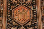 Close-up Vintage Persian qashqai rug 50466 by Nazmiyal