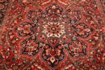 colorful antique persian heriz rug 48727 medallion Nazmiyal