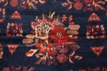 Detail Square Antique Persian Afshar rug 50397 by Nazmiyal