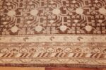 shabby chic antique east turkestan khotan rug 50485 border Nazmiyal