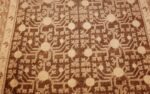 shabby chic antique east turkestan khotan rug 50485 closeup Nazmiyal