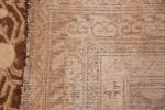 shabby chic antique east turkestan khotan rug 50485 weave Nazmiyal