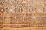small tribal antique persian malayer rug 50417 border Nazmiyal