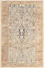 Small Tribal Antique Persian Malayer Rug 50417 Nazmiyal