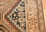 tribal antique caucasian shirvan rug 50473 closeup Nazmiyal