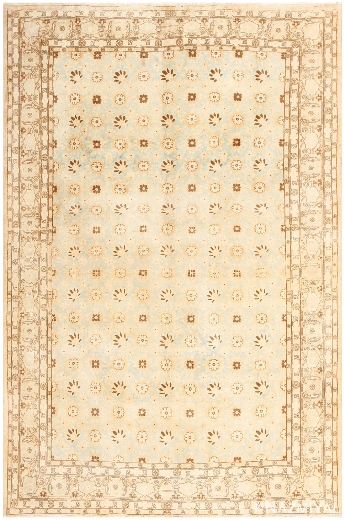 Antique Persian Tabriz Rug 47779 Detail/Large View