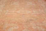 antique turkish oushak rug 50505 field Nazmiyal