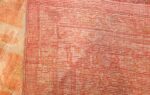 antique turkish oushak rug 50505 weave Nazmiyal