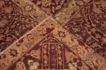 Back large red antique Indian rug 44428 by Nazmiyal