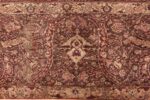Border large red antique Indian rug 44428 by Nazmiyal