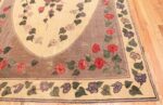 Corner Botanic Antique American rug 50557 by Nazmiyal