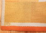 double sided vintage scandinavian swedish rug 48763 signature Nazmiyal