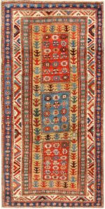 Vintage Caucasian Shahsavan Rug 48372 Nazmiyal