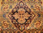 antique persian mahi fish design malayer rug 50642 medallion Nazmiyal