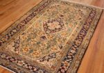 antique persian mahi fish design malayer rug 50642 side Nazmiyal