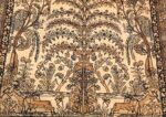 antique prayer design persian isfahan rug 50645 tree Nazmiyal