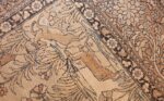 antique prayer design persian isfahan rug 50645 weave Nazmiyal