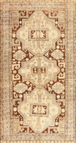 Beautiful Antique Caucasian Tribal Karabagh Rug 50494 Nazmiyal