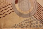 beautiful antique french art deco carpet 50551 border Nazmiyal