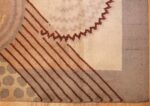 beautiful antique french art deco carpet 50551 corner Nazmiyal