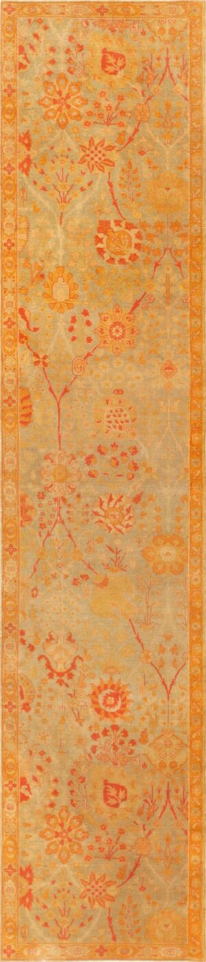 Beautiful Antique Indian Runner Rug 50638 Nazmiyal