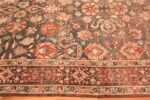Border beautiful Grey Antique Persian Tabriz rug 48598 by Nazmiyal