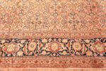 Border Large Mahi Fish Design Antique Persian Tabriz rug 50616 by Nazmiyal