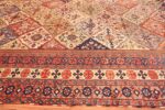 Border Oversize Tribal Persian Qashqai Antique rug 50619 by Nazmiyal