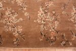Border Square size Vintage decorative Turkish rug 50631 by Nazmiyal