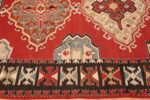 Border Vintage Tribal Turkish Kilim rug 50636 by Nazmiyal