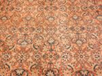 Close up Large Mahi Fish Design Antique Persian Tabriz rug 50616 by Nazmiyal