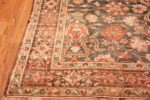 Corner beautiful Grey Antique Persian Tabriz rug 48598 by Nazmiyal