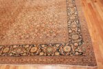 Corner Large Mahi Fish Design Antique Persian Tabriz rug 50616 by Nazmiyal