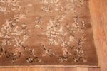 Corner Square size Vintage decorative Turkish rug 50631 by Nazmiyal